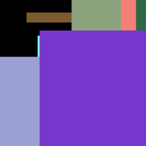 Lavender Shower Doll Bed