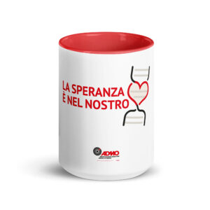 Tazza con interno colorato